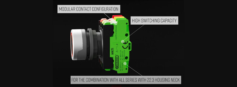 SCHLEGEL Modular Contact Blocks: Screw and Push-In