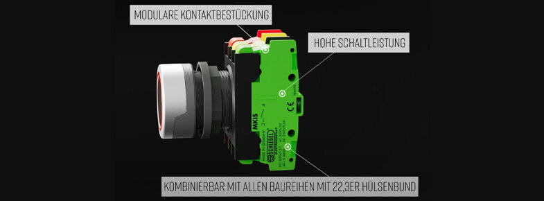 SCHLEGEL Modulkontaktgeber Schraubanschluss und Push-In