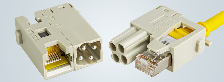 HARTING Han-Modular®  RJ45 Domino Module