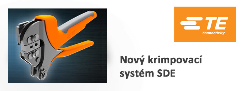 Ruční nástroj SDE CRIMP společnosti TE Connectivity