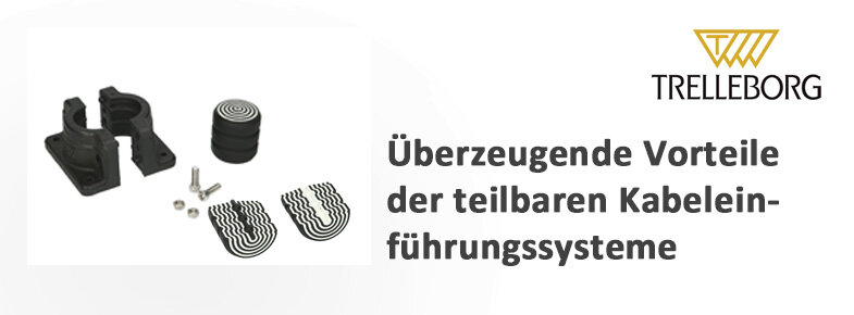 Kabeleinführungen von Trelleborg